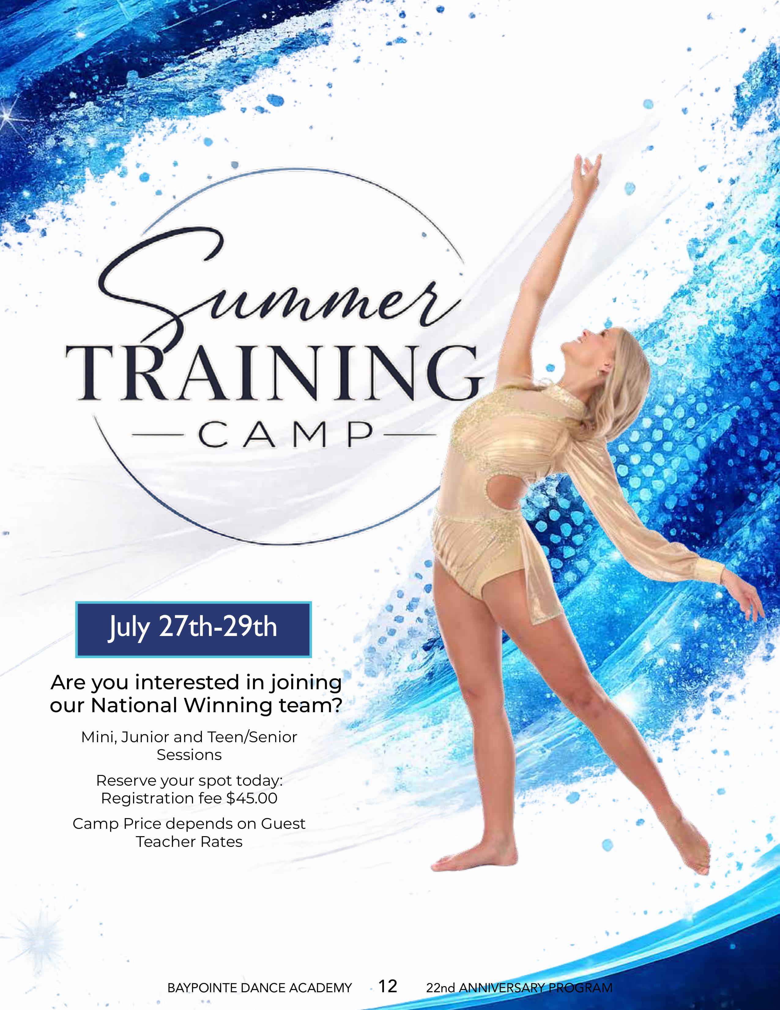 BayPointe Dance Academy fall registration